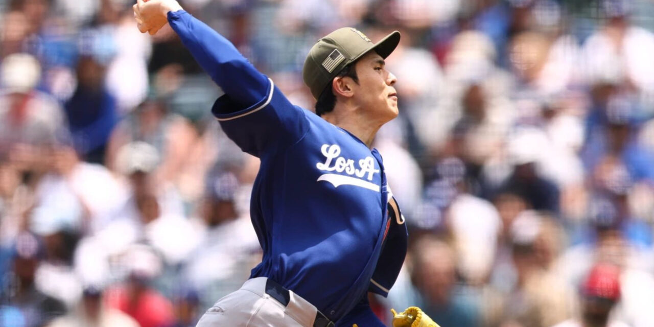 Sasaki lanza 7 sólidas entradas y Dodgers vencen 10-1 Angelinos para barrer la serie