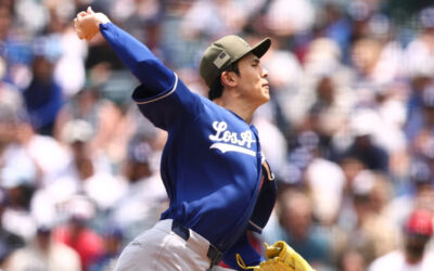 Sasaki lanza 7 sólidas entradas y Dodgers vencen 10-1 Angelinos para barrer la serie