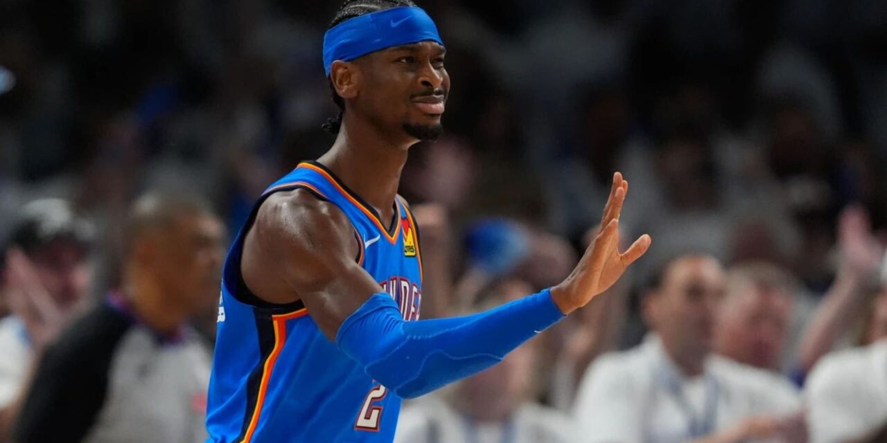 Shai Gilgeous-Alexander anota 30 puntos y el Thunder vence a los Spurs 122-113 en el segundo partido de las finales de la Conferencia Oeste.