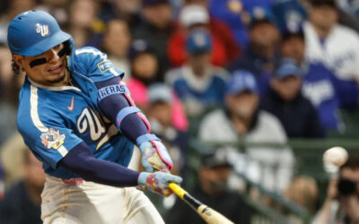 Brewers vencen 5-1 a los Dodgers con jonrón de tres carreras de William Contreras