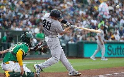 Goldschmidt aporta jonrón de 3 carreras y Yankees vencen 8-2 a Atléticos para hilar 5to triunfo