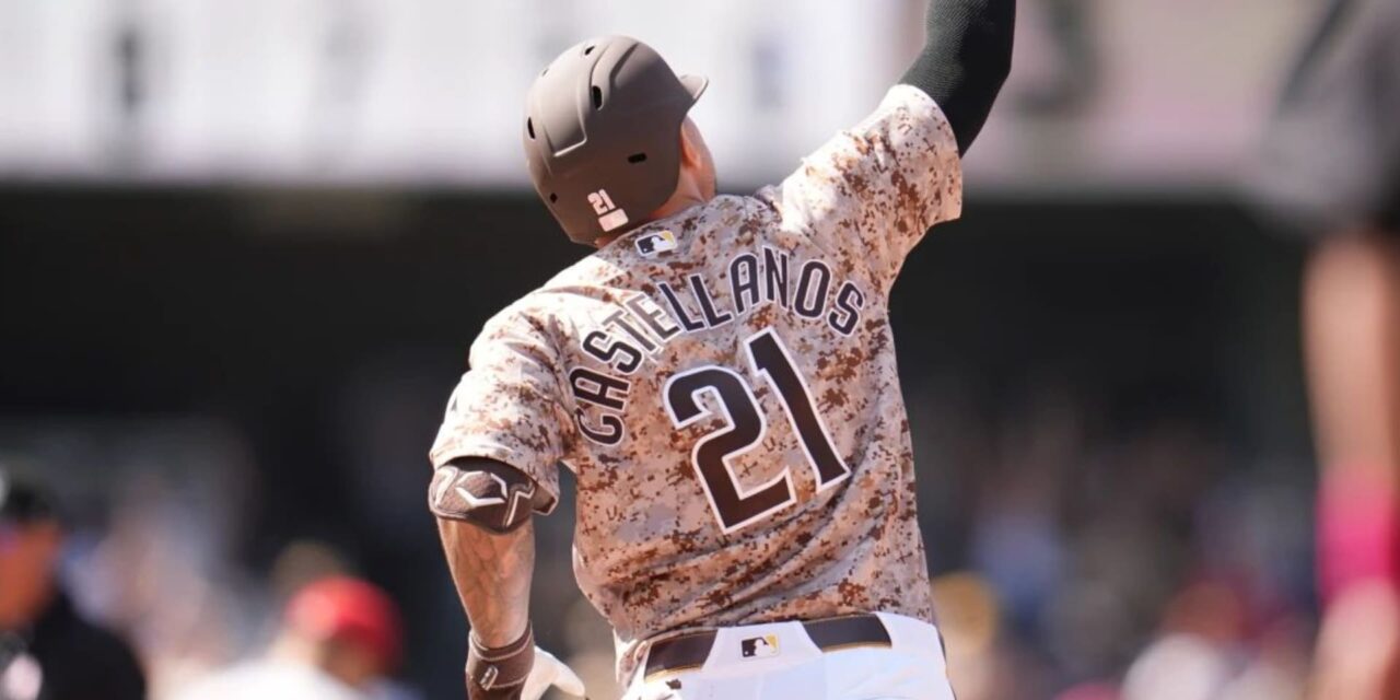 Castellanos conecta jonrón del empate en la novena y Machado responde en la décima, mientras los Padres remontan y vencen a los Cardinals 3-2.