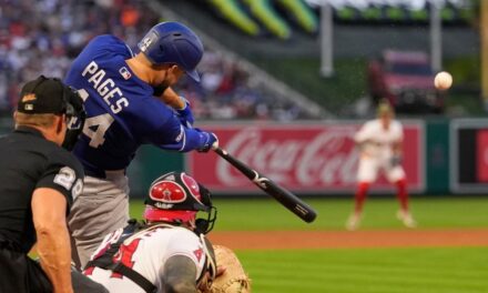 Andy Pages lidera el ataque de 3 jonrones de los Dodgers, el bullpen lanza un juego de 2 hits en la victoria 6-0 sobre los Angels.