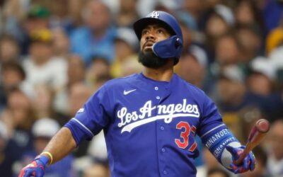 Teoscar Hernández impulsó 6 carreras y los Dodgers remontaron la desventaja inicial en su victoria por 11-3 sobre los Cerveceros.