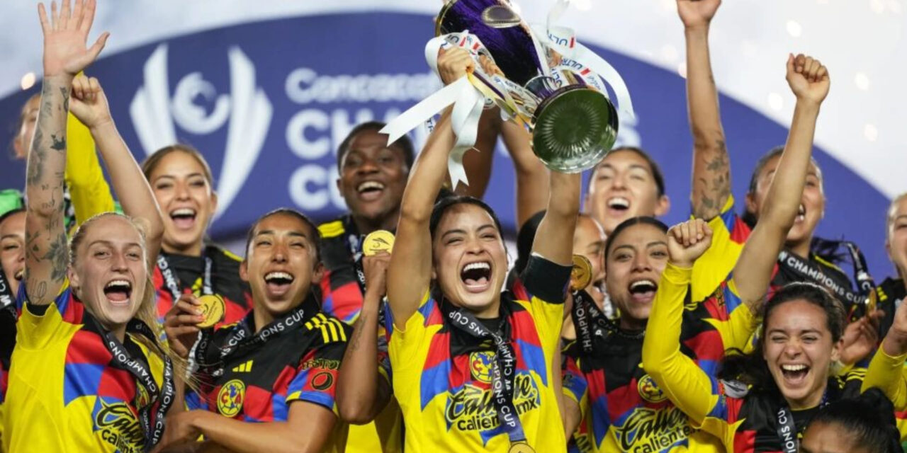 América se impone 5-3 al Spirit de Washington y gana título de la Copa de Campeonas W de Concacaf