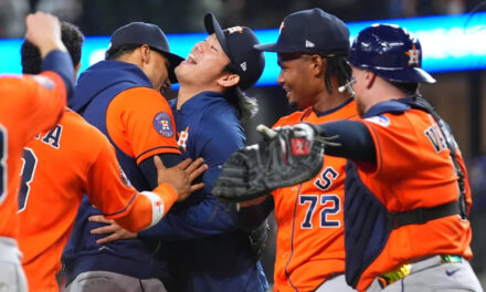 Abridor de Astros Tatsuya Imai y 2 relevistas lanzan sin hits combinado ante Rangers