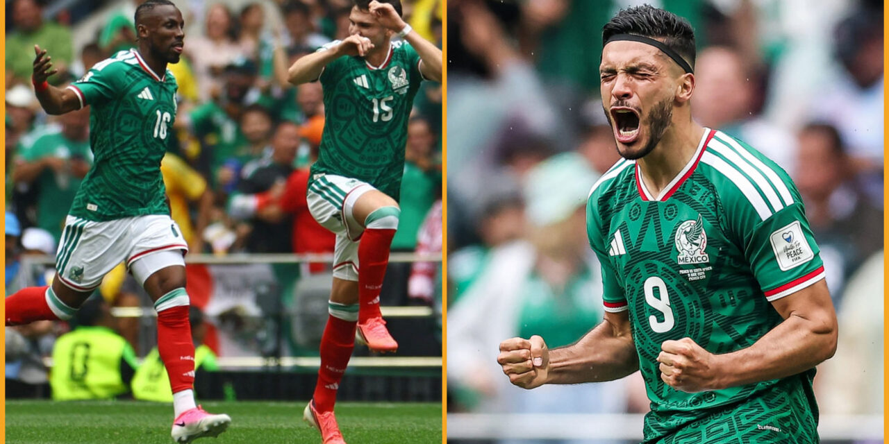 México se impone a Sudáfrica en la inauguración del Mundial
