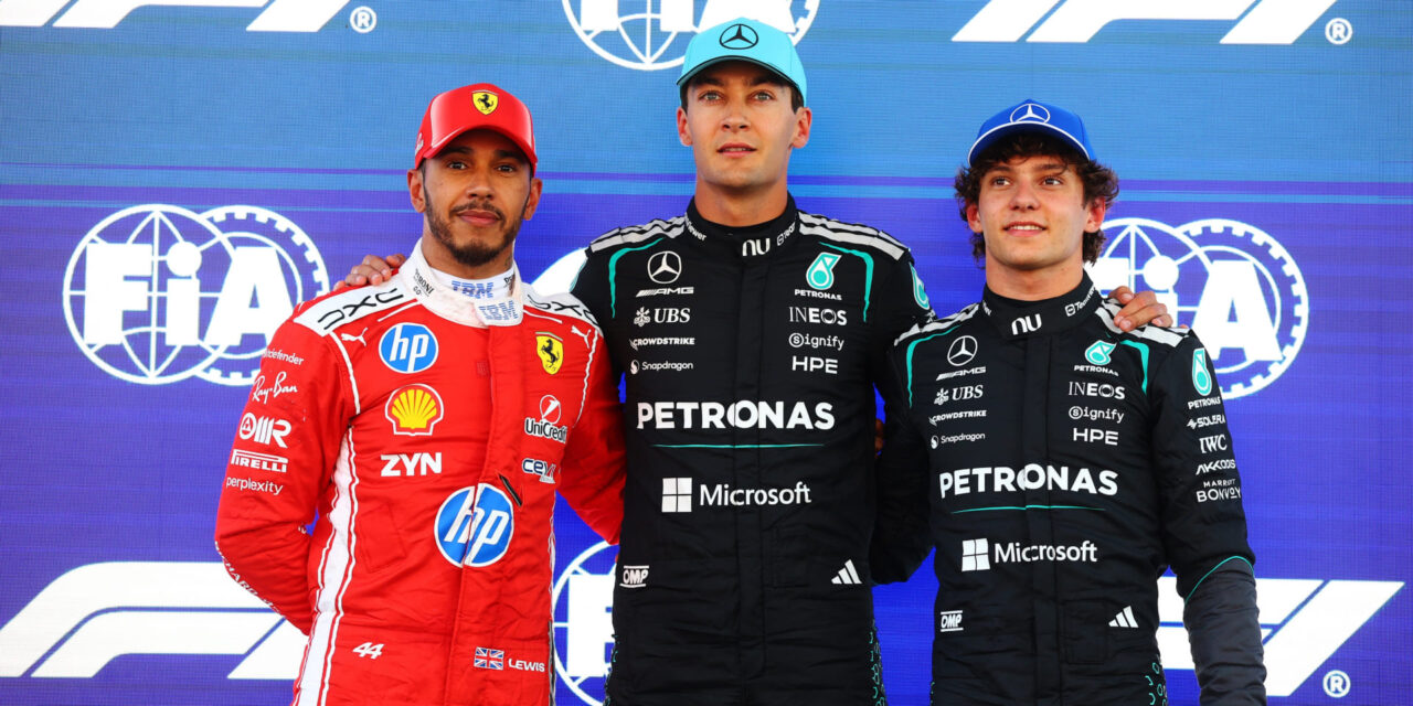 F1: GP de Barcelona, Russell tiene la Pole Position