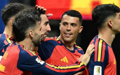 España golea a Arabia Saudita