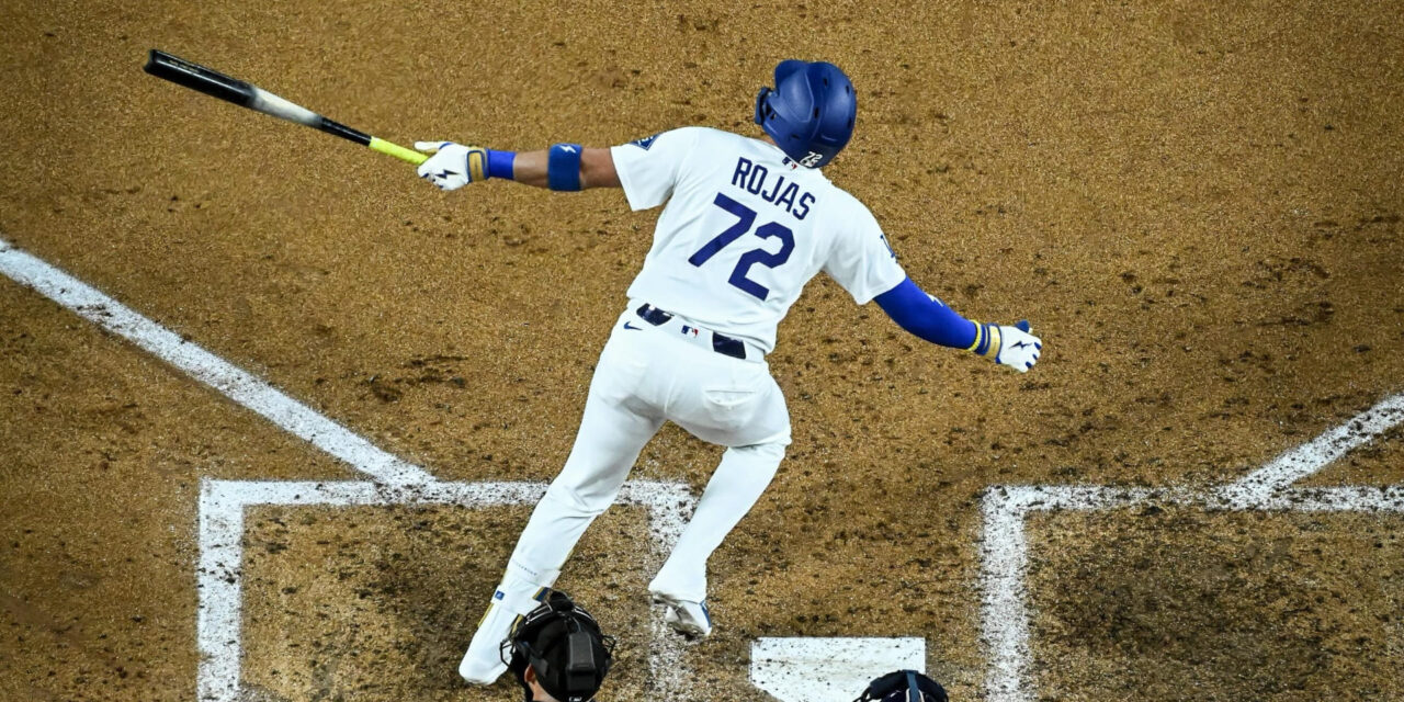Miguel Rojas conecta el jonrón del desempate como emergente y los Dodgers vencen 4-3 a los Rays