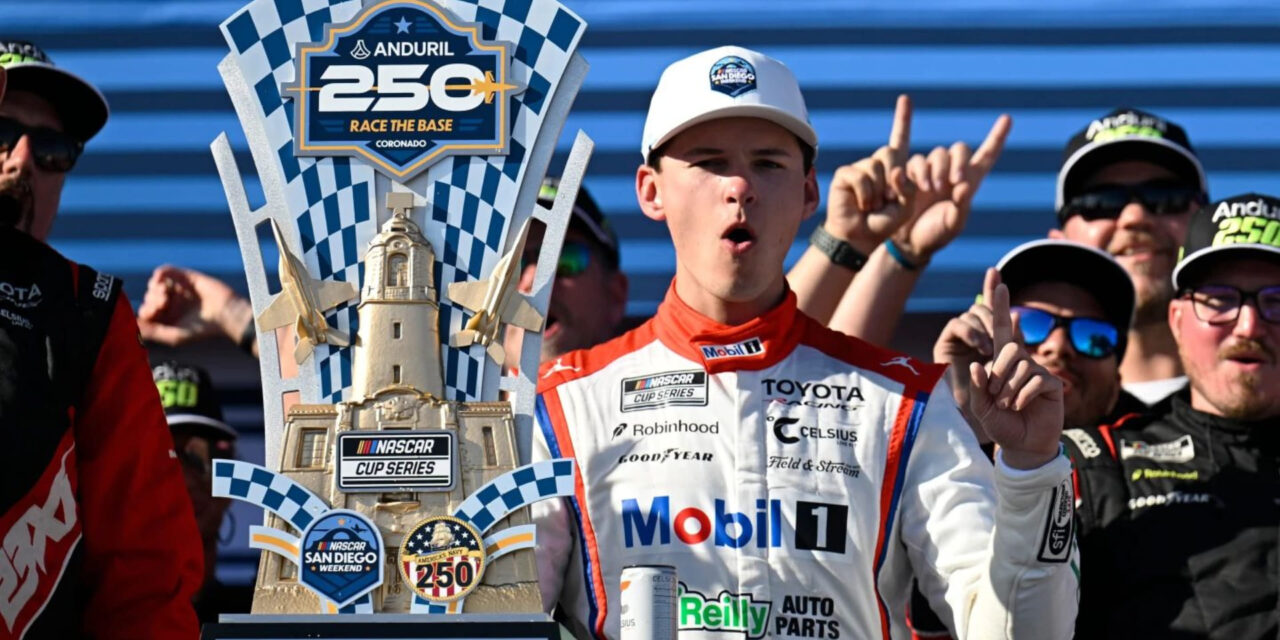 Nascar: Corey Heim supera a Tyler Reddick en duelo por la primera victoria en carrera inaugural de San Diego.
