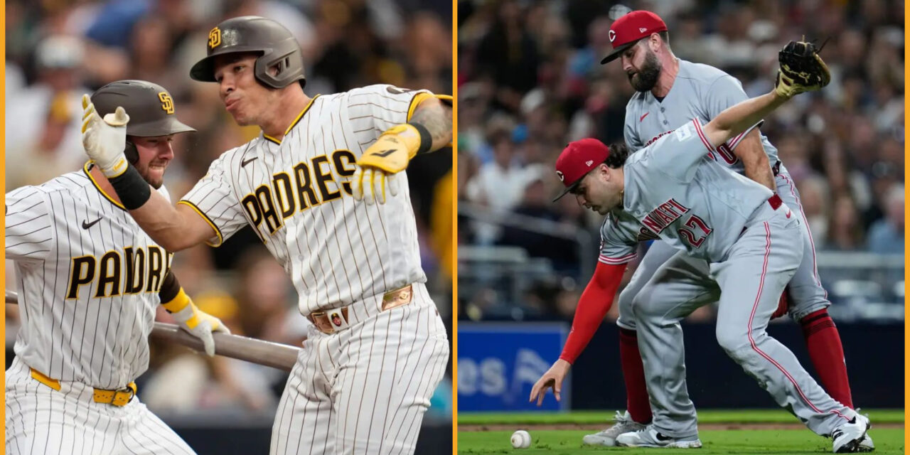 Los Padres remontan para ganar 6-2 a los Rojos