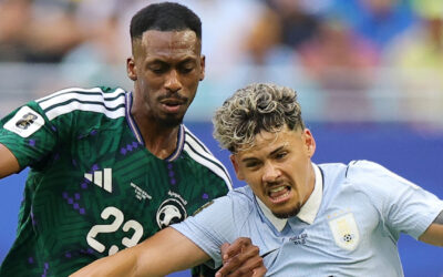 Uruguay lucha no puede vencer a Arabia Saudita en el Mundial