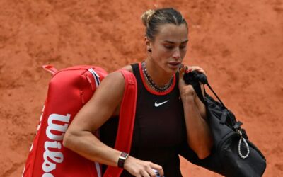 “Quiero dejar el tenis”. El desconsuelo de Sabalenka tras derrumbarse en Roland Garros