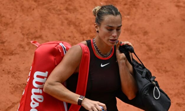 “Quiero dejar el tenis”. El desconsuelo de Sabalenka tras derrumbarse en Roland Garros