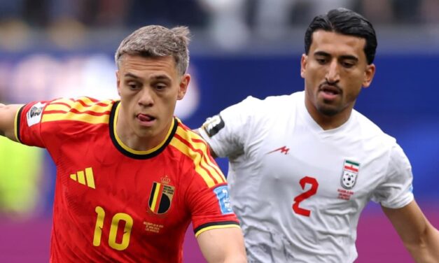 Bélgica no puede con Irán y empatan
