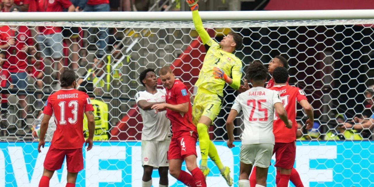 Suiza se impone a Canadá