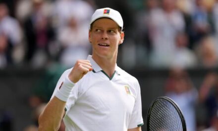 El campeón defensor Sinner vence a Kecmanovic en 5 sets en la primera ronda de Wimbledon