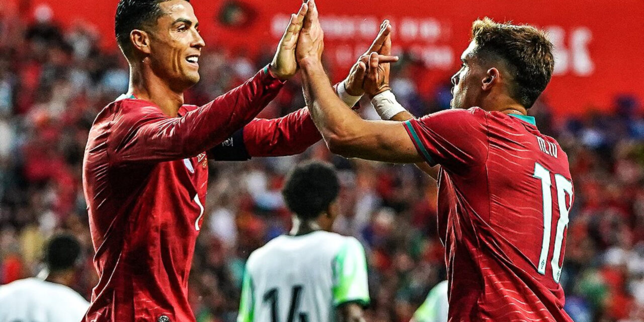 Triunfo de Portugal ante Nigeria antes de su presentación en el Mundial