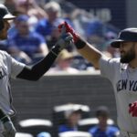 Los Yankees vencieron a los Blue Jays 3-1 y consiguieron su quinta victoria en los últimos 6 partidos.