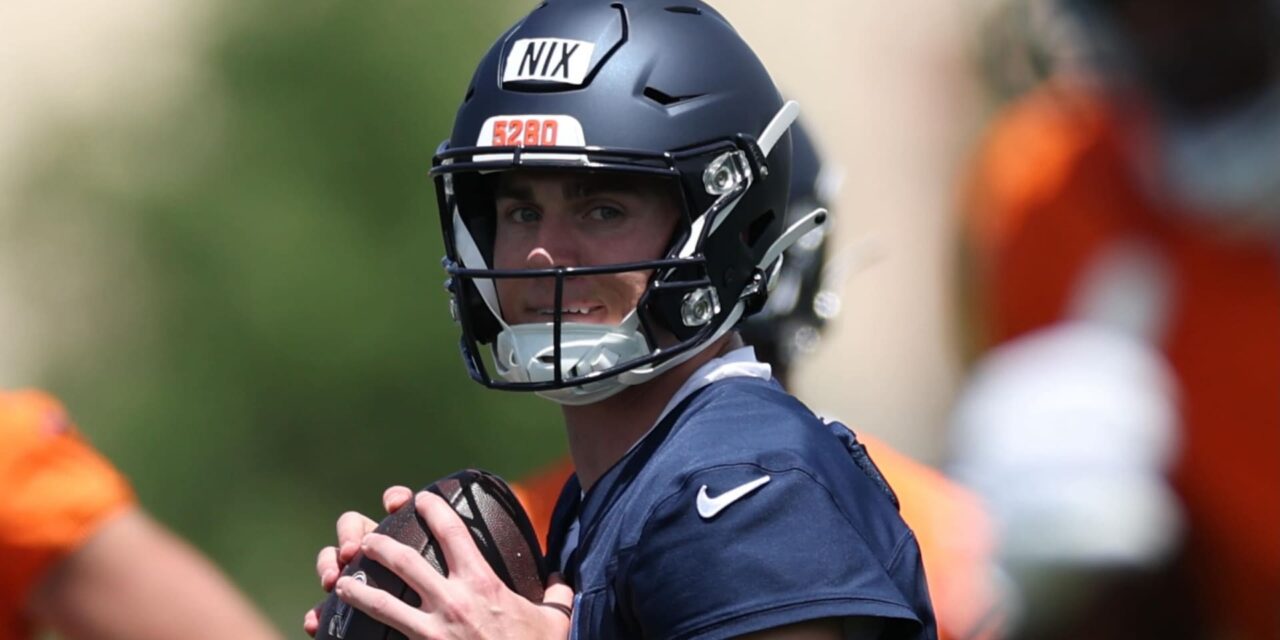 Broncos abren minicamp con Bo Nix de vuelta