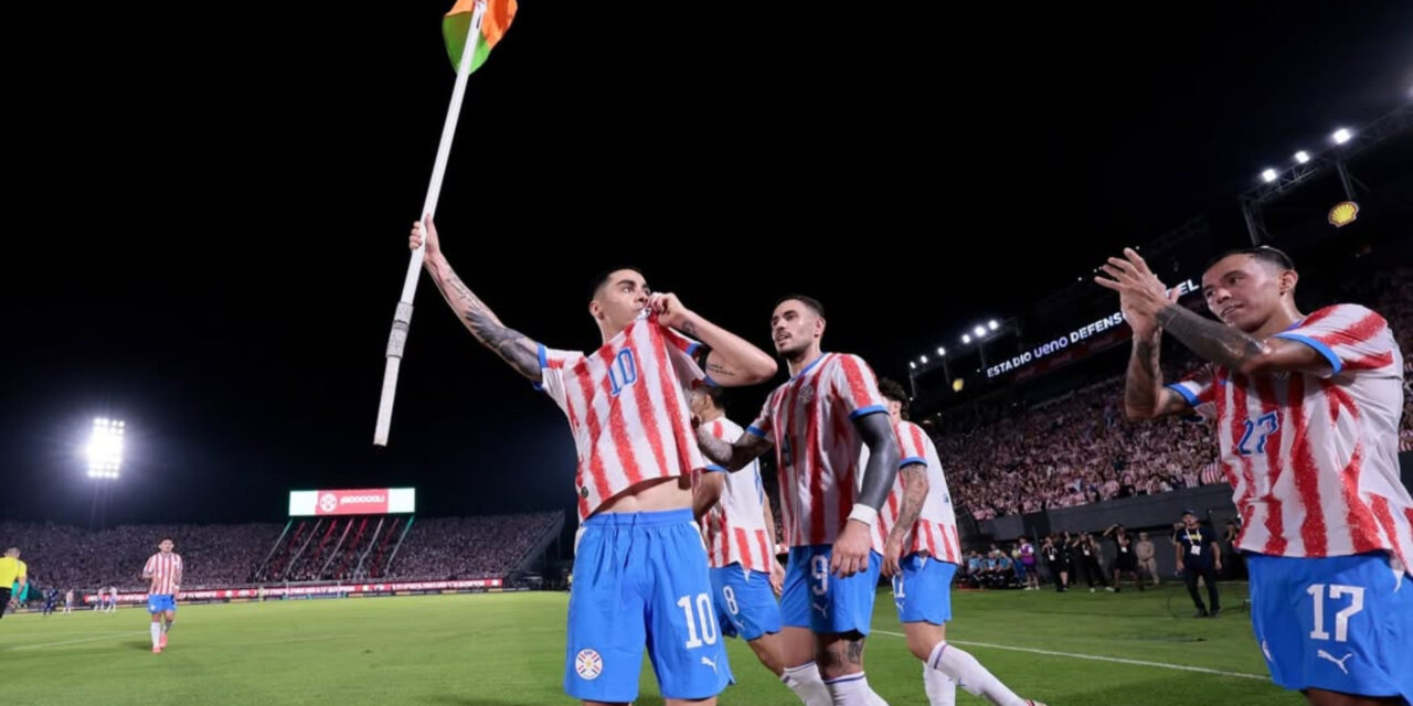 Paraguay golea a Nicaragua
