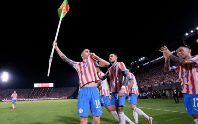 Paraguay golea a Nicaragua