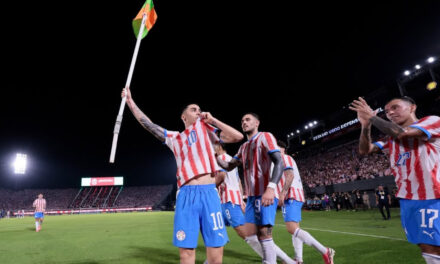 Paraguay golea a Nicaragua