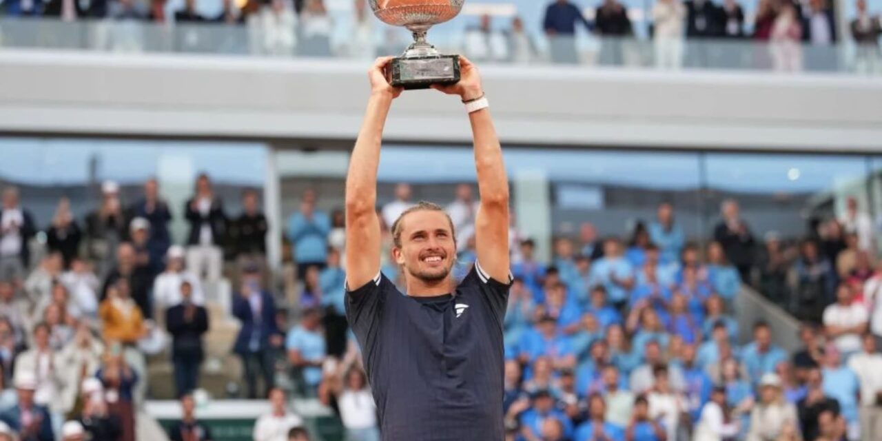 Alexander Zverev gana Roland Garros y conquista su primer título de Grand Slam