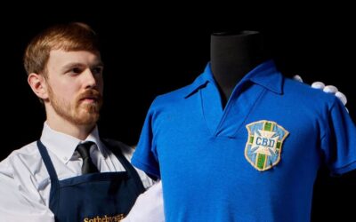 Subastarán camiseta que Pelé llevó en la final del Mundial de 1958, estimada en 6 millones