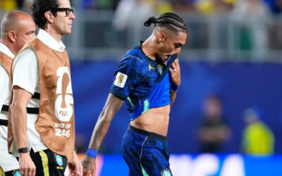 Brasil: Raphinha padece de una lesión en el isquiotibial y recibirá tratamiento