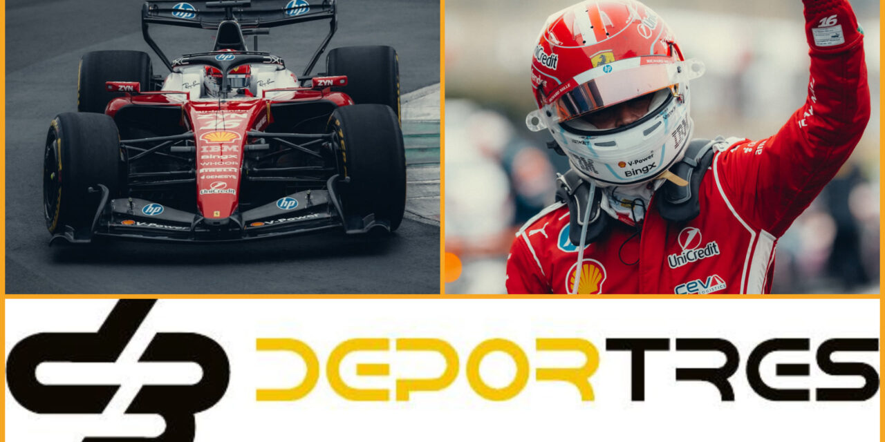 Charles Leclerc firma nuevo contrato multianual con Ferrari en la F1(Video D3 completo 12:00 PM)
