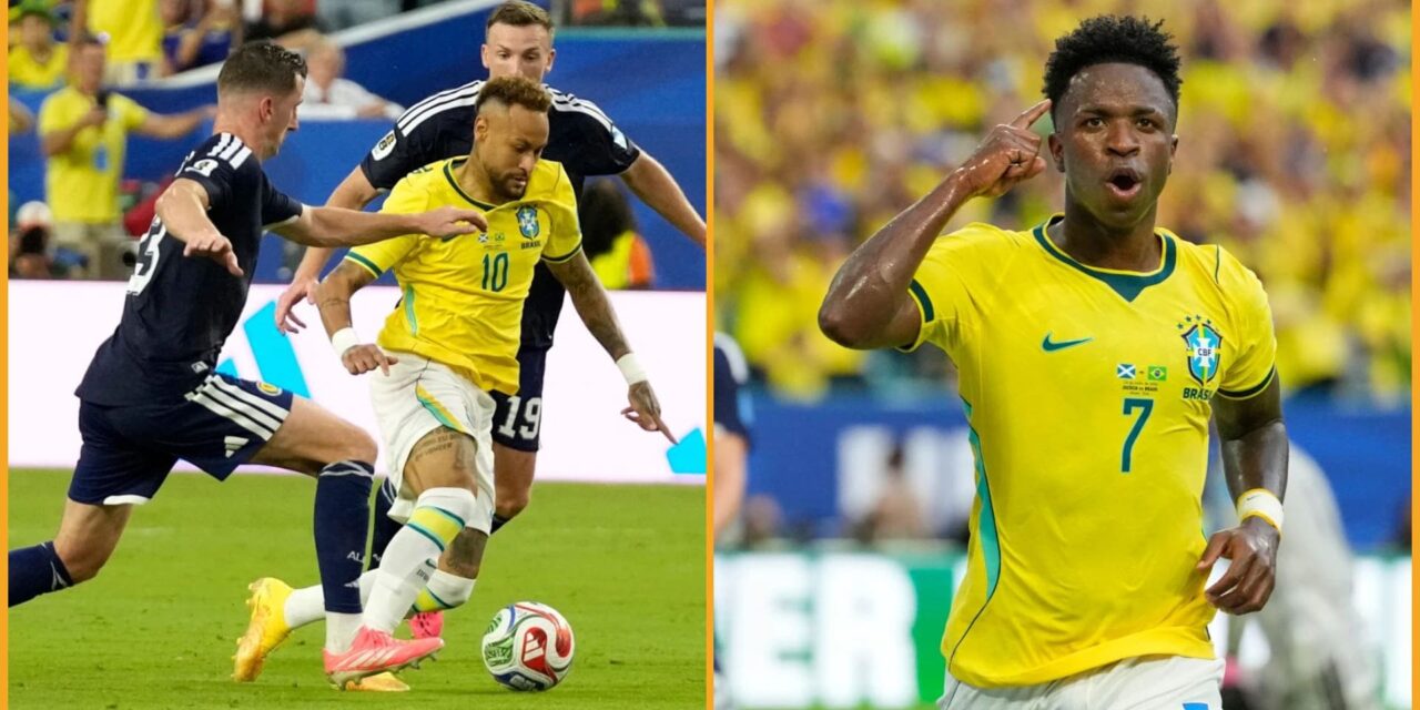 Brasil gana y termina como líder de grupo 