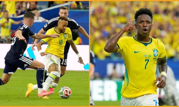 Brasil gana y termina como líder de grupo 