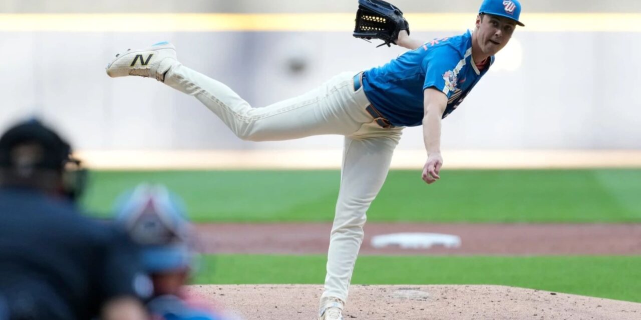 Misiorowski poncha a 15 en juego completo de 1 hit y Cerveceros vencen 6-0 a Filis