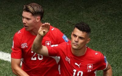 Suiza golea a Bosnia en el Mundial