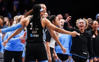 En triunfo de Atlanta ante Indiana Angel Reese, establece un récord de la WNBA por la menor cantidad de partidos para alcanzar los 1000 rebotes en su carrera.