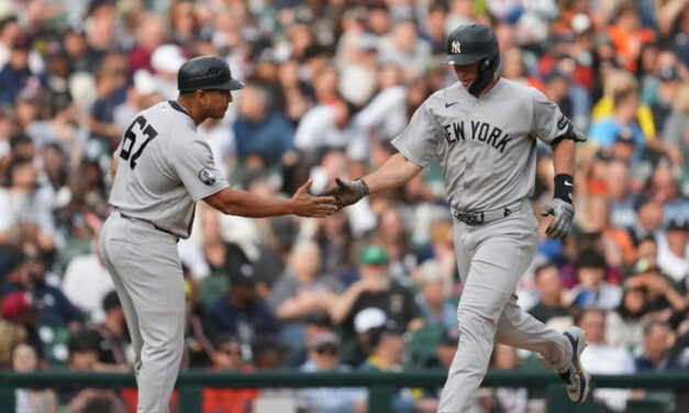 Goldschmidt conecta 2 jonrones, Domínguez conecta el jonrón de la victoria ante Skubal en el triunfo de los Yankees por 4-2 sobre los Tigers.