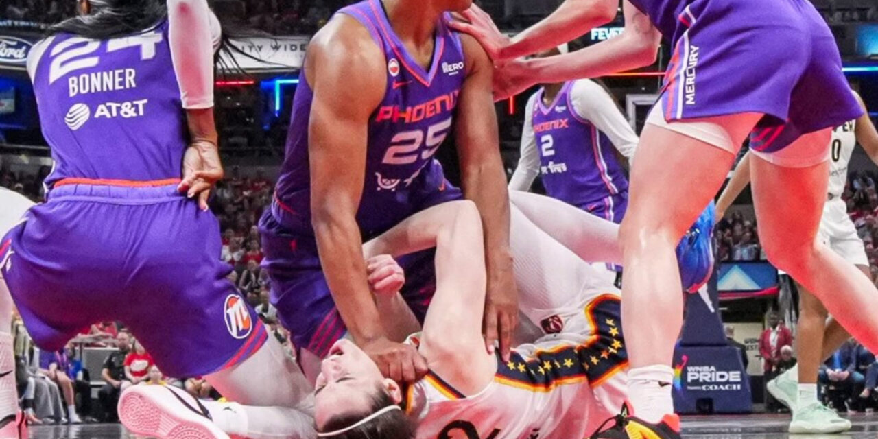 La WNBA suspende a Alyssa Thomas por un partido tras golpear a Caitlin Clark en la garganta.