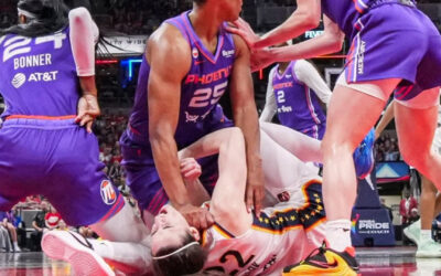 La WNBA suspende a Alyssa Thomas por un partido tras golpear a Caitlin Clark en la garganta.
