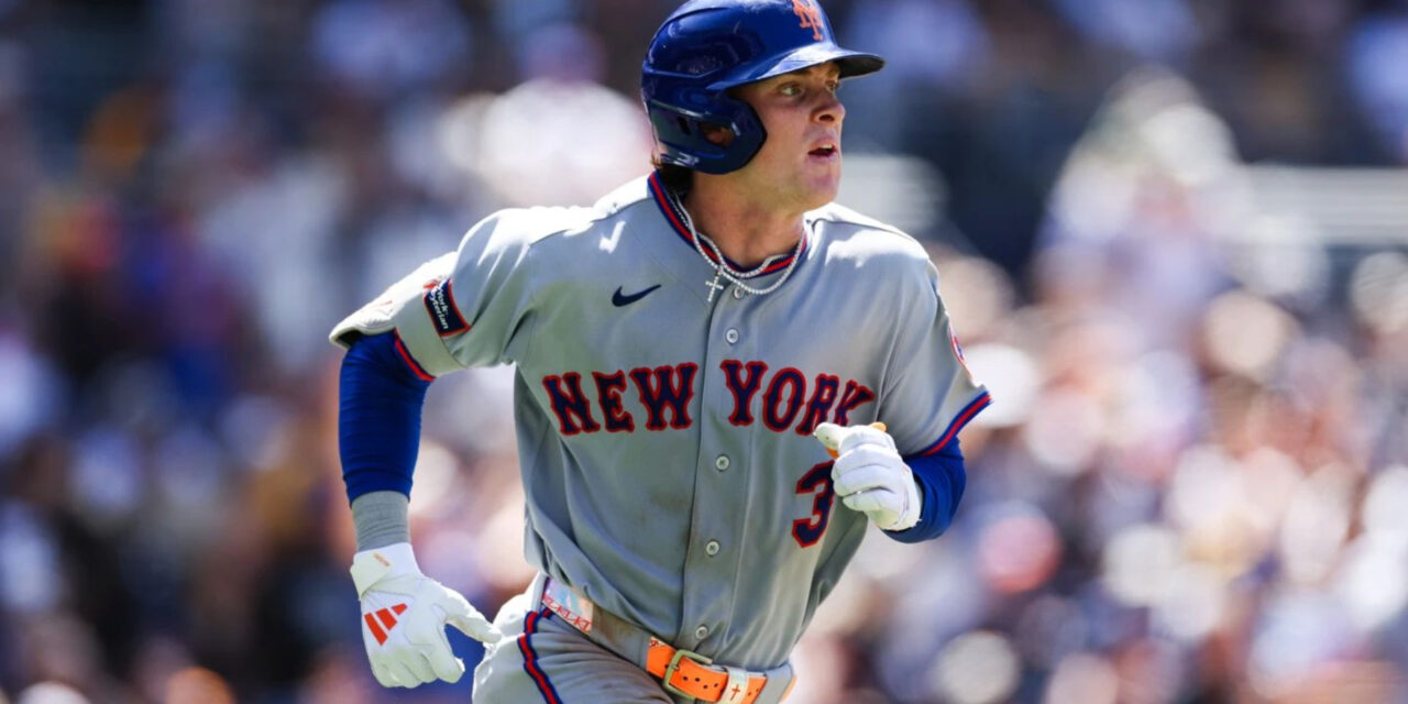 Novato de Mets Carson Benge batea de 5-5 con jonrón y triple productor en triunfo 7-3 ante Padres