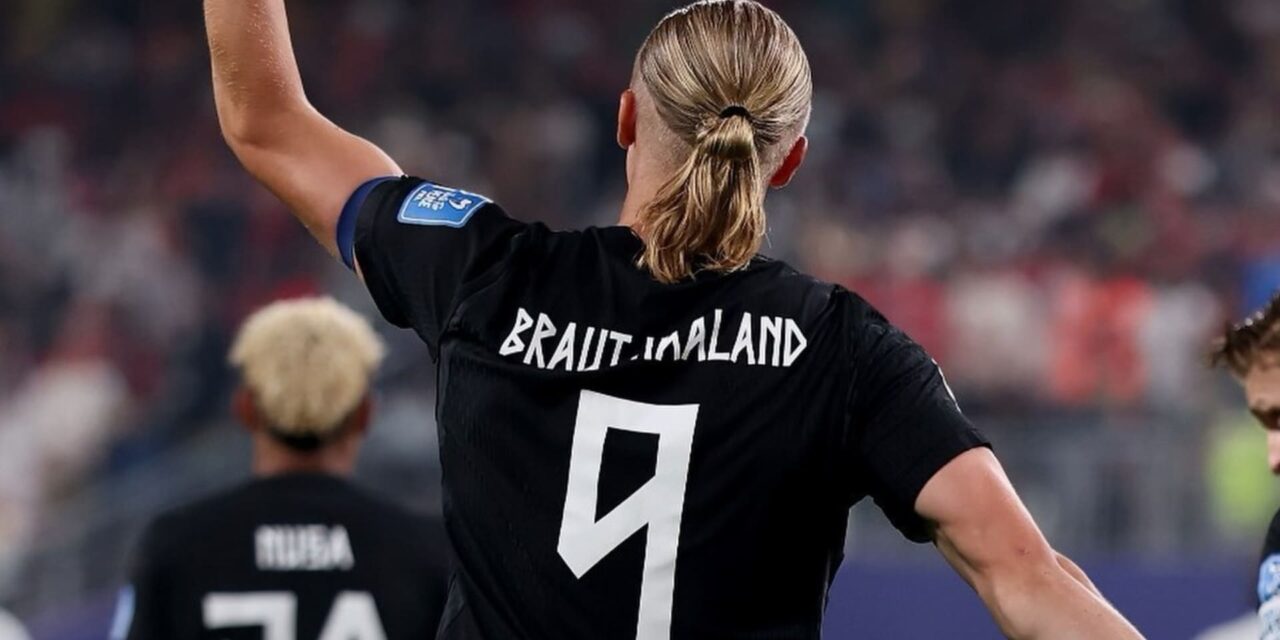 Erling Haaland anota dos goles más y Noruega vence a Senegal por 3-2