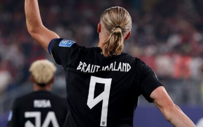 Erling Haaland anota dos goles más y Noruega vence a Senegal por 3-2