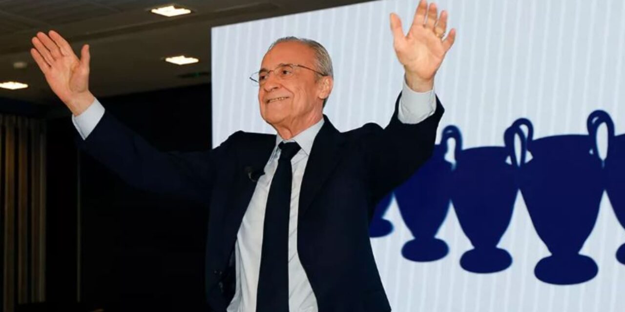 Florentino Pérez es reelegido presidente del Real Madrid