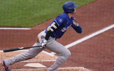 Ohtani conecta jonrón y abandona el partido por inflamación en la rodilla izquierda en victoria de Dodgers por 8-6 sobre Pirates.