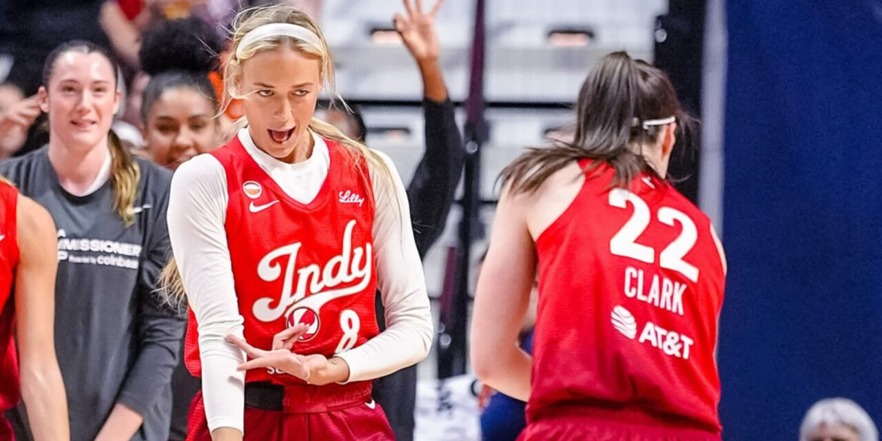 Sophie Cunningham y Caitlin Clark lideran al Fever en su victoria sobre el Sun, 85-75.