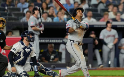 Ramírez vuelve a ser protagonista, ya que los Guardians conectan 3 jonrones contra Cole en la victoria por 5-4 sobre los Yankees.