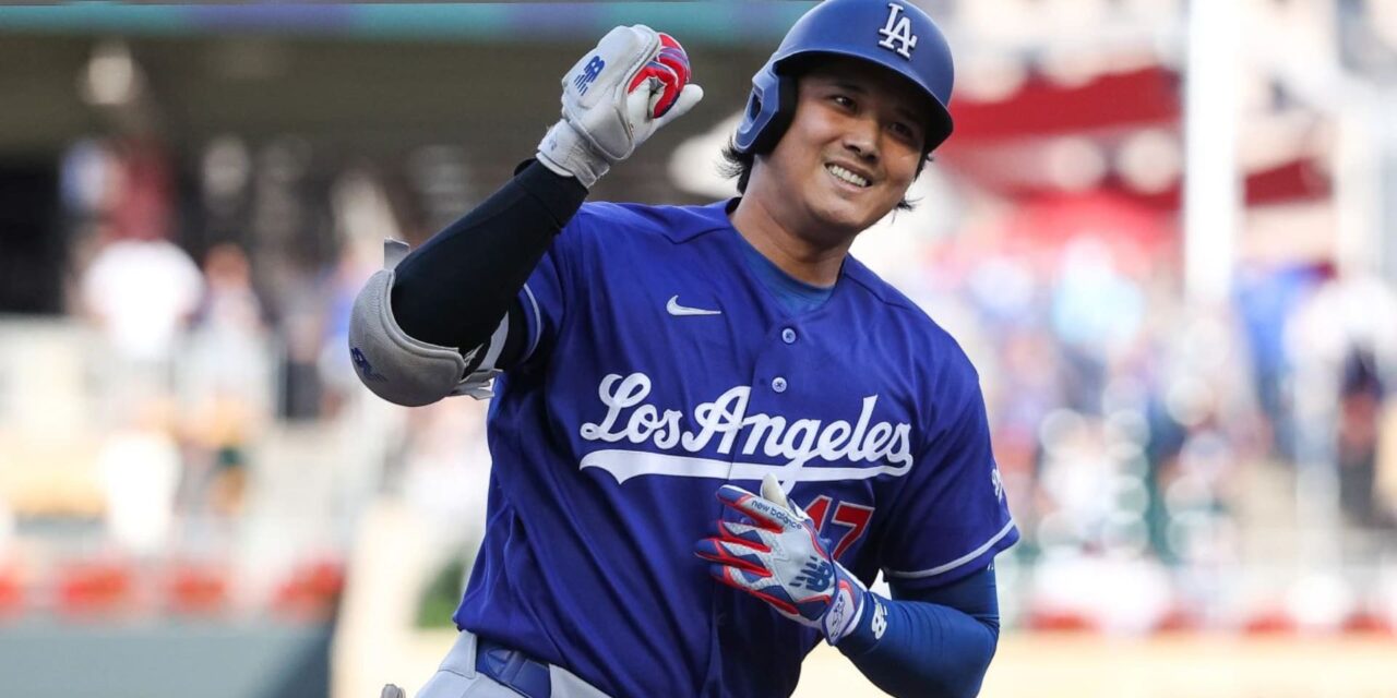 Shohei Ohtani y Freddie Freeman conectaron jonrones para los Dodgers en su victoria por 2-1 sobre los Twins.