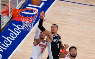 Victor Wembanyama lleva a los Spurs a una victoria por 115-111 que reduce la ventaja de los Knicks en las Finales de la NBA a 2-1.