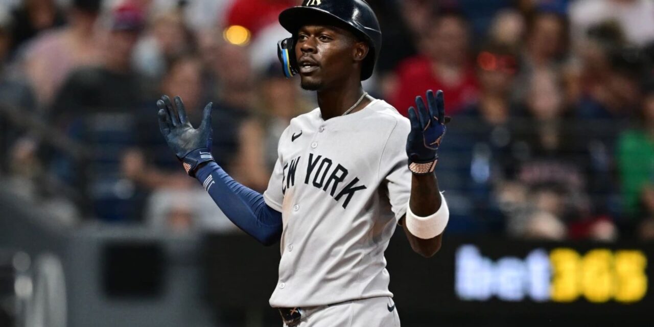 El jonrón de Chisholm al inicio de la octava entrada le da a los Yankees una victoria de 3-2 sobre los Guardians.